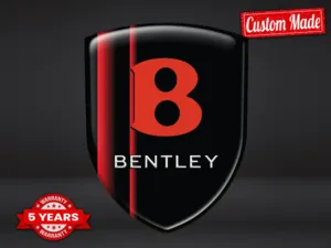 Bentley Silikonlogos Edition Tuning Hochwertig Auto
